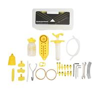 Kit de purge de frein de vélo Haute résistance Flexible Faible résistance Disque de vélo Frein Outil de blanchiment d'huile minérale pour vélos Toutes séries de For For Magura et la plupart des autres