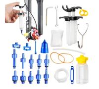 Kit de purge de frein hydraulique multi-tailles | Kit de purge portable en aluminium anti-fuite pour vélo de montagne, vélo de direction
