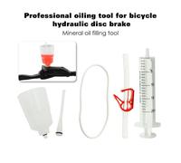 Kit De Purge De Frein Hydraulique Pour Vélo, Système De Freinage Shimano, Huile Minérale, Entonnoir
