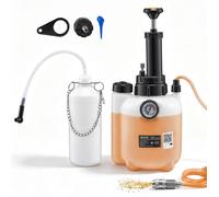 Kit de Purge de Frein Manuel 3 L-VEVOR-Purgeur Liquide de Frein à Pression, avec Bouteille de Récupération 1 L, pour Moto, Voiture