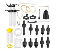 Kit de purge de frein multi-tailles | Kit de purge de corps en aluminium léger anti-fuite pour direction de vélo de montagne