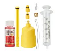 Kit de purge d'huile pour freins à disque hydrauliques, outil universel d'injection et de remplissage d'huile, adapté au service de freinage des vélos de route 1 Bottle Of Oil