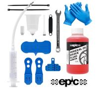 Kit de purge Epic Bleed pour freins Shimano & huile minérale | Convient pour Deore, XT, SLX, XTR, Saint, 105, Ultegra, GRX, Dura-Ace | pour freins de VTT, Gravel et route (huile minérale 500 ml)