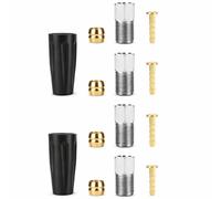 Kit de purge frein hydraulique,Accessoires VTT complets,Joint olive connecteur purgeur pour cyclistes VTT et mécaniciens amateurs entretien quotidien ou compétition