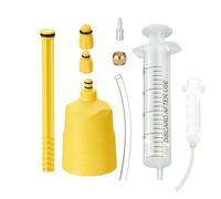 Kit De Purge Hydraulique - Kit De Purge De Frein VTT Avec Outil De Remplissage D'huile De 20 Ml | Kit De Purge D'huile Minérale De Frein À Disque Hydraulique De Vélo, Kit De Purge De Frein De Vtt Pour