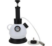 kit de purge manuelle des freins à dépression 2L avec affichage de la pression 30psi et clé de serrage du capuchon de la valve de décharge pour véhicules européens