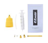 Kit de purge professionnel pour frein à disque de vélo - Entonnoir - Excellente performance - Huile minérale hydraulique - Liquide de frein - Graisse de vélo - Outils d'extérieur