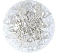 Kit de Purification - Lithothérapie - 10cm - Pierre en Cristal - Plaque de Rechargement - Pochette de Transport