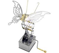 Kit de puzzle 3D dynamique en métal avec base - Cadeau créatif pour décoration de bureau (électrique)