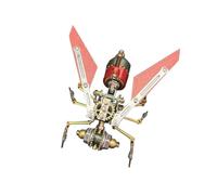 Kit de puzzle 3D en métal, guêpe STEM robotique en métal, kit de modèle de guêpe, cadeau créatif, décoration d'intérieur pour adolescents et adultes (127 pièces)