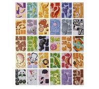 Kit de puzzle éducatif pour - Pièces interactives vibrantes, activités pratiques imaginatives, jeu pour le développement initial, entraînement moteur fin | Puzzle d'assemblage 3D Jouet en