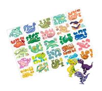 Kit De Puzzle En Papier 3D - 25 Pièces 3,34x3,34 Pouces Puzzle 3D D'Apprentissage Interactif DIY, Jouet D'Assemblage Créatif | Compétences Éducatives En Résolution De Problèmes Pour Le Développement C