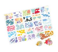 Kit De Puzzle En Papier 3D - 25 Pièces 3,34x3,34 Pouces Puzzle 3D D'Apprentissage Interactif DIY, Jouet D'Assemblage Créatif | Compétences Éducatives En Résolution De Problèmes Pour Le Développement C