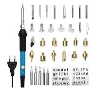 Kit de Pyrogravure sur Bois, Loisirs crÃ atifs adultes graveur, pour Liège, Cuir, Gravure, Sculpture Bois, TempÃ rature RÃ glable