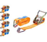 Kit de Quatre Sangles de Transport avec tendeur UNITRAILER 6m/35mm/2t