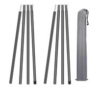 Kit de quincaillerie en Alliage d'aluminium, 2 pièces, tiges de Support de Poteau, kit de Remplacement, Accessoires for Voile d'ombrage