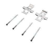 KIT DE QUINCAILLERIE POUR ÉTRIER DE FREIN À DISQUE MBA1296 KIT DE MONTAGE DE PLAQUETTES DE FREIN AVANT EN ACIER INOXYDABLE PINS CLIPS 406 COUPÉ
