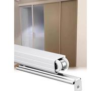 Kit de Quincaillerie Pour Porte Coulissante À Suspension Supérieure, Pour Porte de Grange, Porte de Placard Pliante/Sier/9.6Ft/2.9M