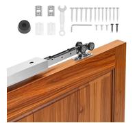 Kit de Quincaillerie pour Porte Coulissante Rail 113,5 cm-VEVOR-Système Coulissant pour Porte à Galandage avec Mécanisme