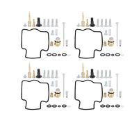 Kit de R¨¦paration de Carburateur de Moto 4 Ensembles, Outil de Reconruction de Carburateur Jeu de R¨¦paration de Carburateur de Remplacement pour ZX750 ZX7R 1996?2003