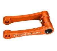 Kit de rabaissement de selle Koubalink Kawasaki KX250 Orange 41,3 mm
