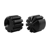 Kit de rabaissement pour selle de moto en caoutchouc, kit de rabaissement pour selle de conducteur en caoutchouc - Support de rabaissement de siège, kit réglable, remplacement en caoutchouc de 10 mm