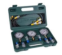 Kit de raccord de test de pression hydraulique portable avec tuyau de test d'accouplement et outils de test de pression d'excavatrice