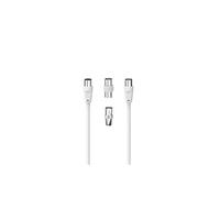 Kit de raccordement d'antenne, cord . d'ant ., 10m, 2 adapt . coax ., 3 p .
