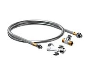 Kit de raccordement d'eau Hansgrohe 60308000, vanne d'angle 1/2".