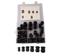 Kit de raccordement électrique étanche 50 pièces de presse-étoupes en nylon