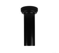Kit de raccordement mural noir pour toilettes en polypropylène avec joint d'étanchéité pour une compatibilité générale dans la salle de bain 220 mm (305 mm)