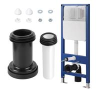 Kit de raccordement mural pour cuvette de chasse d'eau compatible avec Geberit 152.426.46.1, kit de raccordement WC - Tuyau de raccordement - Kit d'insonorisation pour toilettes suspendues DN 90/110