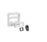 Kit de raccordement plat 2XActassi 250 cat6 UTP blanc RAL9016 type:CYB-DP Schneider Electric Contenu: 1 pc(s)