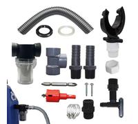 Kit de raccordement pour citerne, système de récupération de pluie