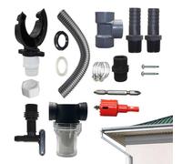 Kit de raccordement pour citerne, système de récupération de pluie