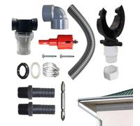 Kit de raccordement pour citerne, système de récupération de pluie - Kit de