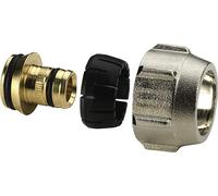 Simplex Kit de raccordement A 3 Simplex 3/4" x 12 mm pour tuyaux composites en plastique et en métal