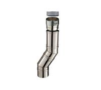 Kit de raccordement spécial insert et foyer avec raccord flexible - Kitinox Poujoulat Diamètre 250 CHEMINEES POUJOULAT