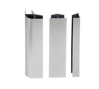 Kit de raccords de plinthe - NORDLINGER - Lot de 4 - Blanc - PVC - Intérieur
