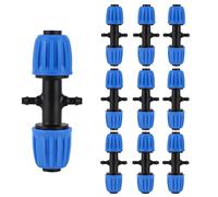 Kit De Raccords D'irrigation Goutte à Goutte De 22 Pièces Pour Raccords à Fourche Blue Lock Pour Manchons De Carte 16mm De 1/2 Pouce (diamètre Extérieur 0620 Pouce Diamètre Intérieur 0520). In)