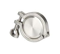 Kit de raccords sanitaires en acier inoxydable 304 avec embout Tri-Clamp renforcé, virole à souder et joint en silicone(159mmx183)