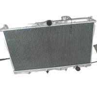 kit de radiateur 2 rangées en aluminium avec garde-boue et ventilateurs pour moteurs Honda/ACURA 2,2L, 2,4L 1996-2001, Orange