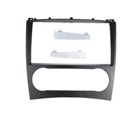 Kit de radio Cadre 2 DIN 9 pouces for autoradio compatible avec Mercedes Benz Classe C Classe C W203 W209 Panneau Lecteur Audio Tableau de bord Montage Trim Ki (Color : 9 Inch Benz C)