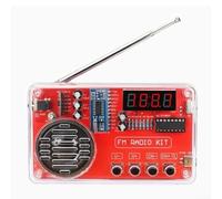 Kit de radio FM à faire soi-même pour la pratique de la soudure FM 50-108 MHz Apprentissage et enseignement pour débutants (A)