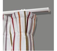 Kit de rail à rideaux Déco de 300cm Blanc - Fixation plafond - Boulet