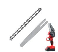 Kit de rail de chaîne de tronçonneuse - Barre de guidage de rechange - Pièces de rechange robustes avec chaîne haute performance pour couper des branches de bois - Kit d'accessoires pour le