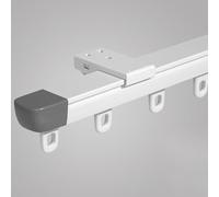 Kit de Rails de Plafond télescopiques réglables pour cloisons de séparation, adapté au Salon et à la Chambre (Hauteur sous Plafond : 1 m à 1,8 m).