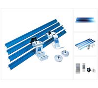Kit de rails KREG Trak & Stop avec butées métriques, 8 pièces ( KMS8000M )
