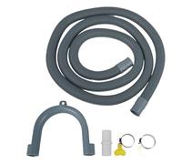 Kit De Rallonge De Tuyau De Vidange De 6,6 Pieds, Tubes De Rallonge De Tuyau De Vidange De Remplacement Universels For Lave-linge, Lave-linge, Sèche-linge, Lave-vaisselle