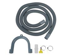Kit De Rallonge De Tuyau De Vidange De 6,6 Pieds, Tubes De Rallonge De Tuyau De Vidange De Remplacement Universels For Lave-linge, Lave-linge, Sèche-linge, Lave-vaisselle